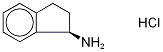 (R)-1-AMinoindane-d3 Hydrochloride Struktur