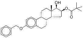 16-O-tert-Butoxycarbonyl 3-O-Benzyl Estriol Struktur