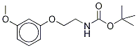 N-tert-Butoxycarbonyl-2-(3-Methoxyphenoxy)ethanaMine Struktur