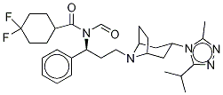 N-ForMyl Maraviroc-d6 Struktur