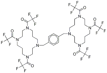 Plerixafor-d4 Hexa(trifluoroacetate) Struktur