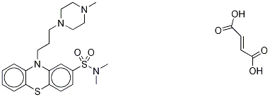 Thioproperazine-d3 DifuMarate Struktur