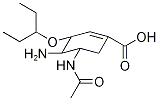 4-N-Desacetyl-5-N-acetyl OseltaMivir Acid Struktur