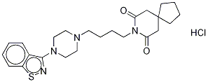 Tiaspirone-d8 Hydrochloride Struktur