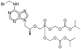 6N-BroMoMethyl Tenofovir Disoproxil Struktur