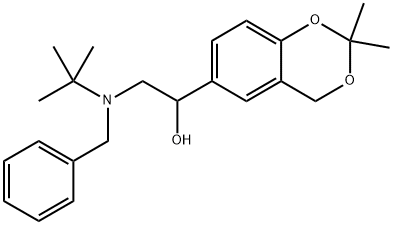 N-Benzyl Salbutamol Acetonide Struktur