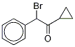 2-Bromo-1-cyclopropyl-2-phenylethanone-d5 Struktur