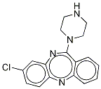 N-Desmethyl Clozapine-D8 Struktur