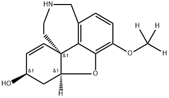 N-Desmethyl Galanthamine-O-methyl-d3 Struktur