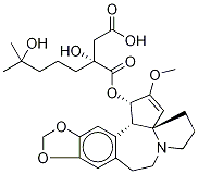 5'-Des-O-methylhomoharringtonine-13C,d3 Struktur