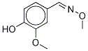 4-Hydroxy-3-methoxy-d3-benzaldehyde O-Methyloxime Struktur