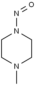 N-(Methyl-d3)-N’-nitrosopiperazine Struktur