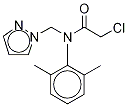 Metazachlor-d6 Struktur