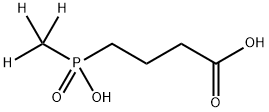 DesaMino Glufosinate-d3 Struktur