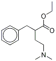 α-[2-(DiMethylaMino-d6)ethyl] HydrocinnaMic Acid Ethyl Ester Struktur