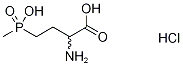 Glufosinate-d3 Hydrochloride Struktur