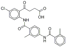 Tolvaptan γ-Oxobutanoic Acid IMpurity Struktur