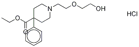 Etoxeridine-d4 Hydrochloride Struktur