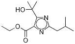 4-(1-Hydroxy-1-Methylethyl)-2-isobutyl-1H-iMidazole-5-carboxylic Acid Ethyl Ester Struktur