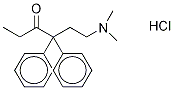 NorMethadone-d3 Hydrochloride Struktur