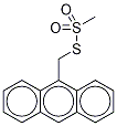 9-AnthracenylMethyl Methanesulfonothioate Struktur