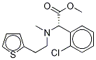 S-Clopidogrel N-Methyl Impurity Struktur