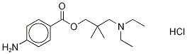 DiMethocaine-d4 Hydrochloride Struktur