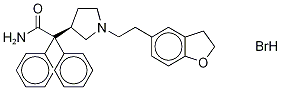 (R)-Darifenacin-d4 Hydrobromide Struktur