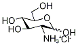 D-Glucosamine-1,2-13C2 Hydrochloride Struktur