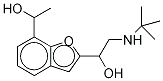 1’-Hydroxybufuralol-D9 (Mixture of Diastereomers) Struktur