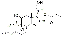 Beclomethasone 17-Propionate-d5 Struktur