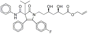 Atorvastatin Lactam Allyl Ester, 1246812-55-4, 結(jié)構(gòu)式