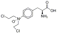 Melphalan-d8 N-Oxide Struktur