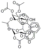 3,4,6-Tri-O-acetyl-2-O-(2’,3’,4’-tri-O-benzoyl-α-L-fucopyranosyl)-
galactopyranose
 Struktur