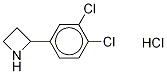 2-(3,4-Dichlorophenyl)azetidine Hydrochloride Struktur