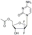 5-O-Acetyl GeMcitabine Struktur