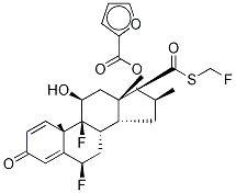 Fluticasone-d5 Furoate Struktur