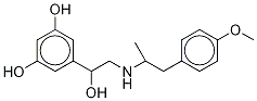 Methoxy Fenoterol-d6 Struktur