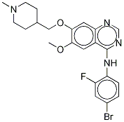 Vandetanib-d4 Struktur