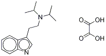 N,N-DiisopropyltryptaMine-d4 Oxalate Struktur