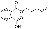 Mono(4-pentenyl)phthalate-d4 Struktur