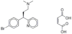 (S)-BroMpheniraMine-d6 Maleate Struktur