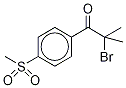 2-BroMo-2-Methyl-1-[4-(Methylsulfonyl)phenyl]-1-propanone Struktur