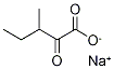 SodiuM α-Keto-β-Methylvalerate-13C3 Struktur