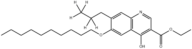 Decoquinate-D5 Struktur