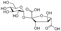 Sucrose 1’6’Dicarboxylic Acid Struktur