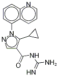 Zoniporide Hydrochloride  Struktur