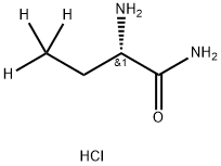 (S)-2-Aminobutyramide-d3 Hydrochloride Struktur