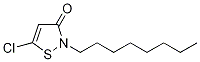 5-Chloro-2-(n-octyl-d17)-4-isothiazolin-3-one Struktur