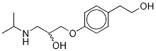 O-Desmethyl Metoprolol-d5 Struktur